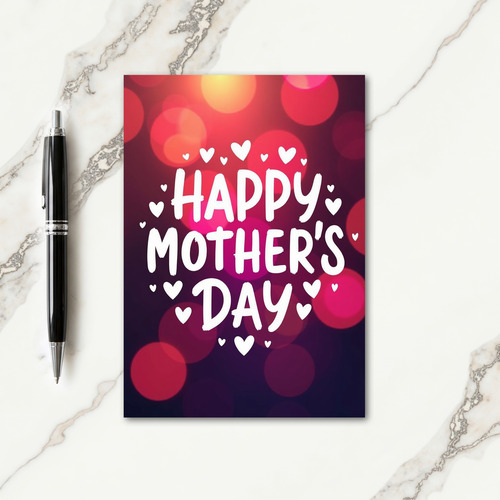 Luminous Mother Day Love Card
