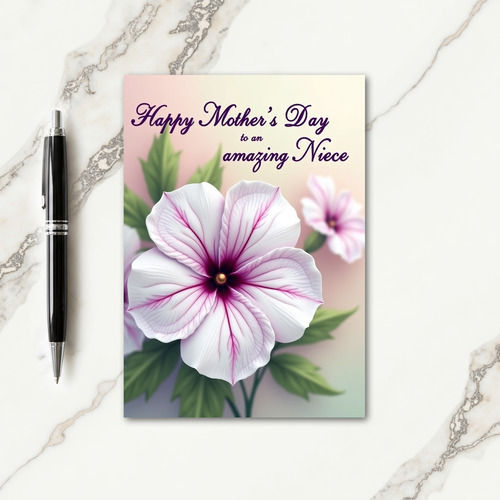 Luminous Mothers Day Stamen Card