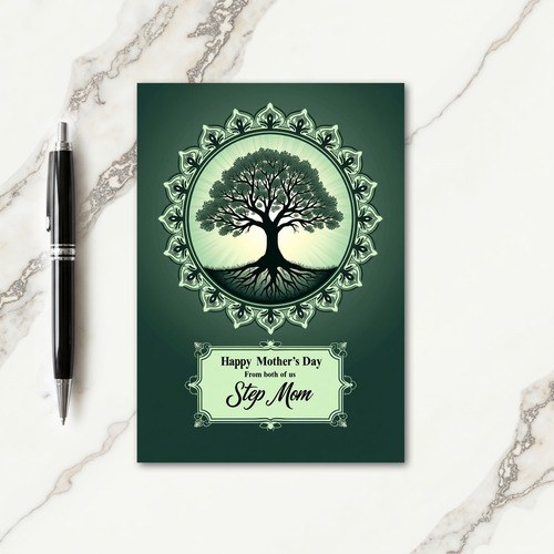 Luminous Mothers Day Tree Card
