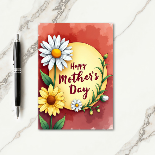 Luminous Mothers Day Vine Card