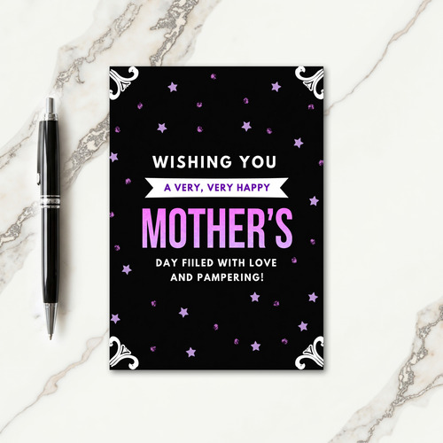 Luminous Mothers Day Wishes Card