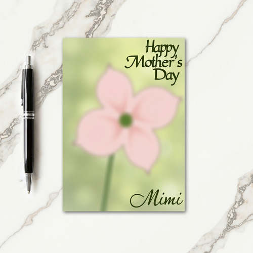Luminous Pastel Mothers Day Card