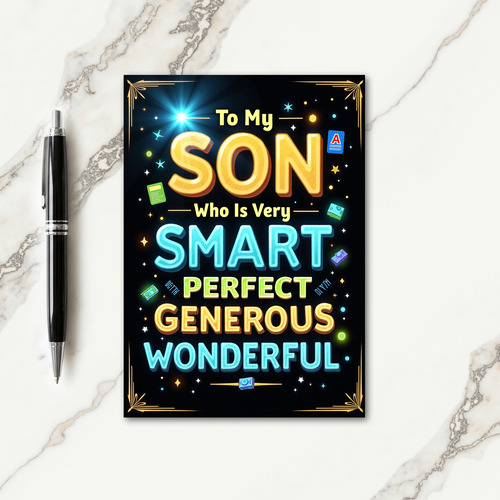 Luminous Sons Praise Card