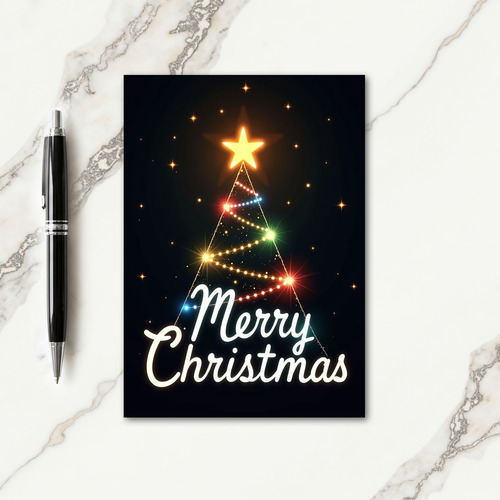 Luminous Tree Glow Card thumbnail