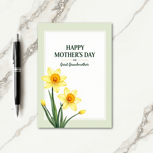 Luminous Yellow Flowers Day Card