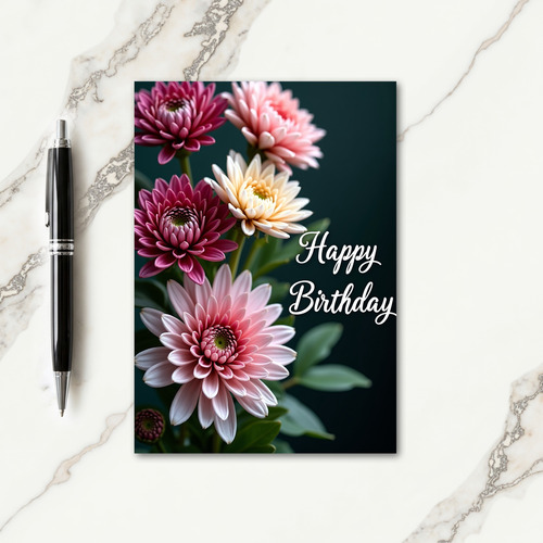 Lush Bloom Birthday Card