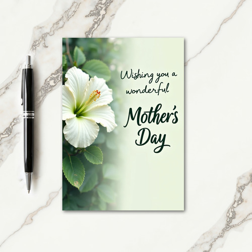 Lush Bloom Mothers Day Card