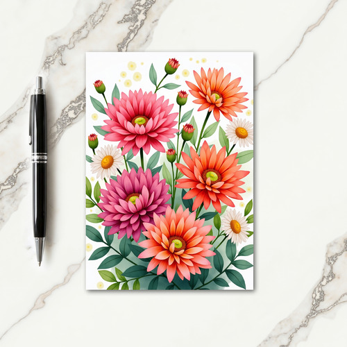 Lush Blossoms Birthday Card