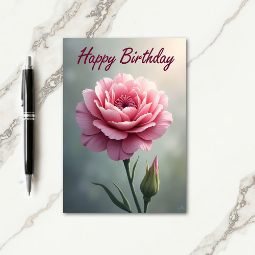 Lush Flower Birthday Card