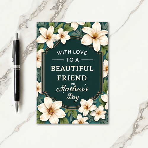 Lush Mothers Day Friend Card