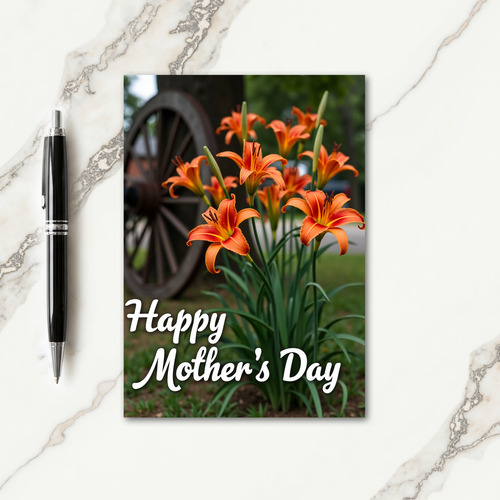 Lustrous Blossom Mothers Day Card