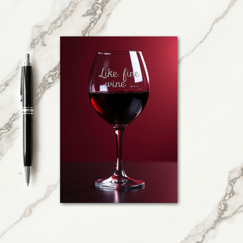Luxury Birthday Cheers Card