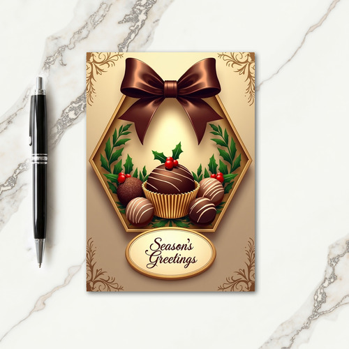 Luxury Treat Holiday Card