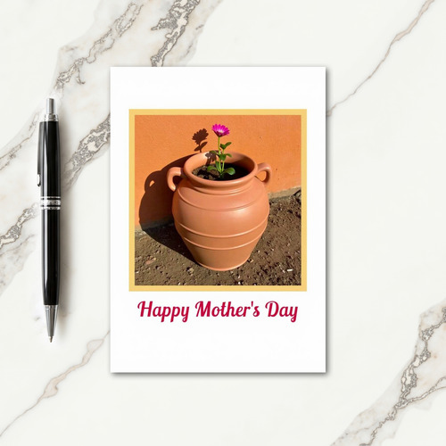 Magenta Bloom Mothers Day Card