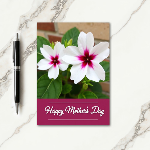 Magenta Blossom Day Card
