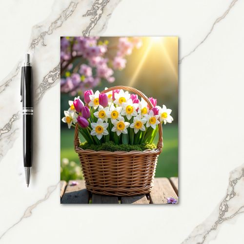 Magenta Bud Mothers Day Card