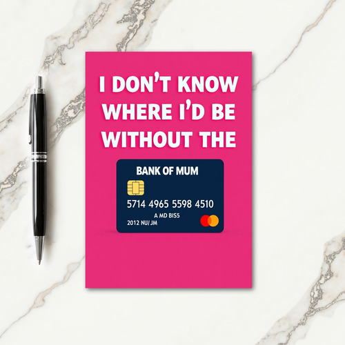 Magenta Iou Mothers Day Card