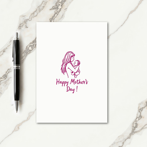 Magenta Love Mother Card