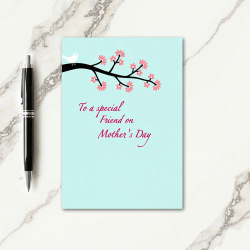 Magenta Message Mothers Day Card