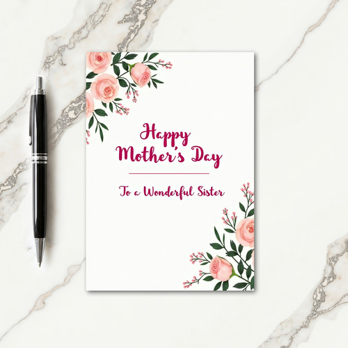 Magenta Script Mother Card