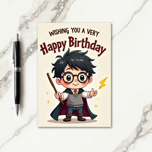 Magical Academic Birthday Card