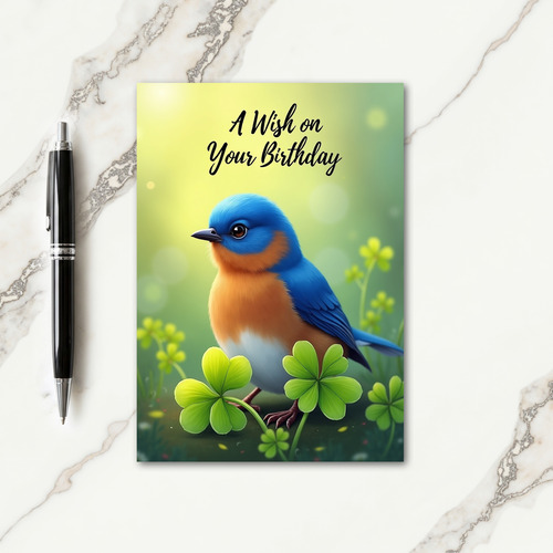Magical Bird Birthday Card
