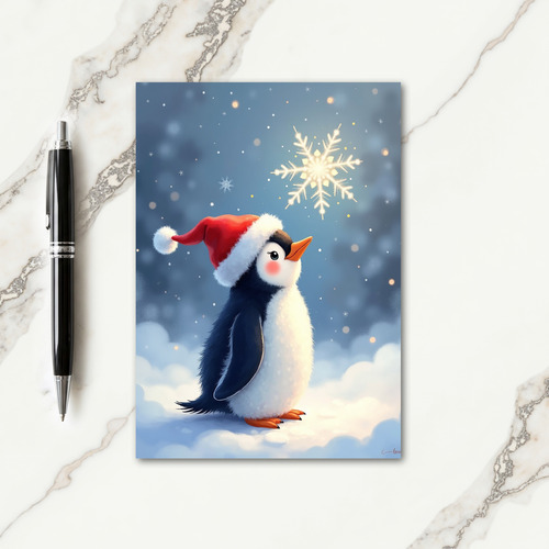 Magical Bird Christmas Card