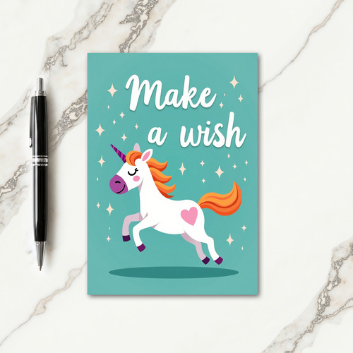 Magical Birthday Equine Card