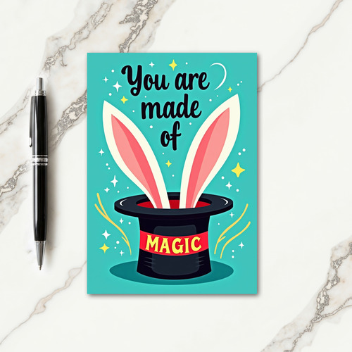 Magical Birthday Hat Card