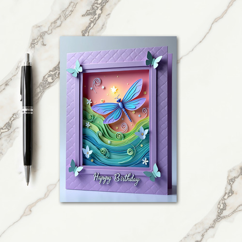 Magical Butterfly Card