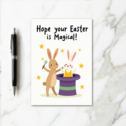 Magical Easter Wishes Card