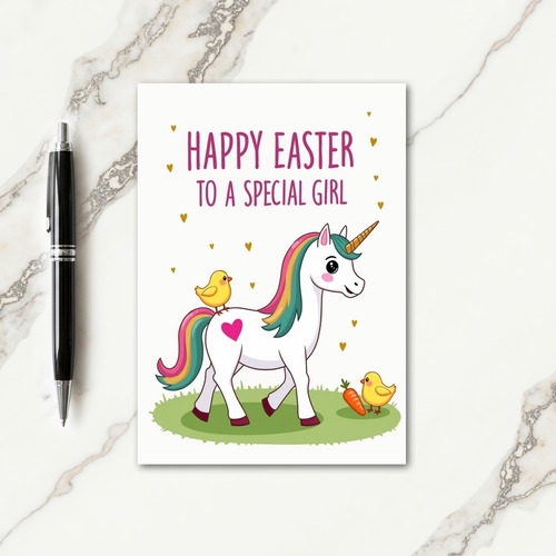 Magical Equine Friend Greeting Card