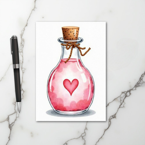 Magical Love Potion Card