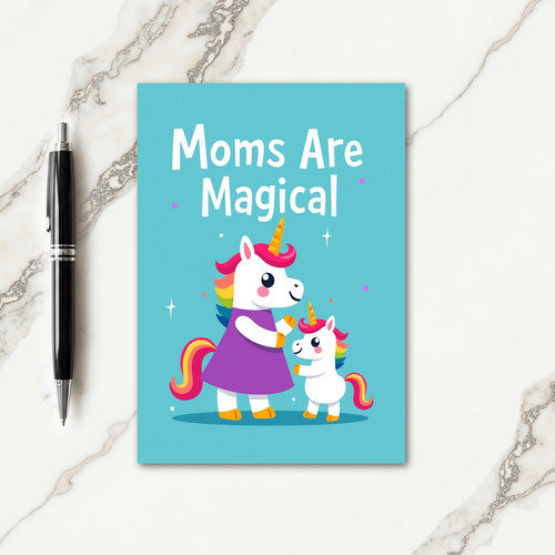 Magical Moms Illustration Card