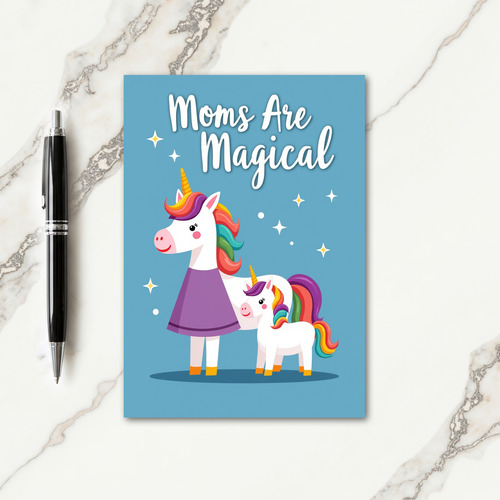 Magical Mother Equine Art Card