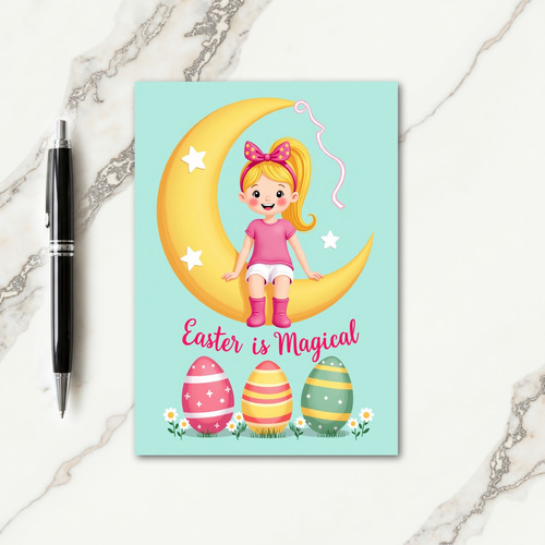 Magical Springtime Wishes Card
