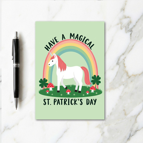 Magical St Patricks Day Card
