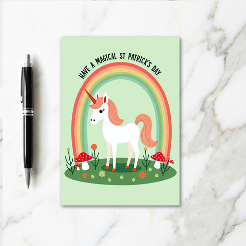 Magical Unicorn Day Card