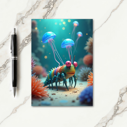 Magical Whimsical Creature Birthday Card