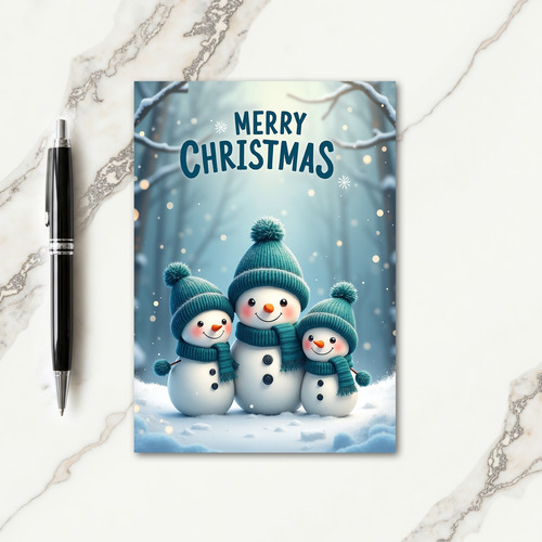 Magical Winter Scene Card