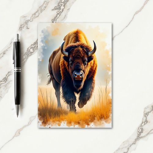 Majestic Beast Thanksgiving Card