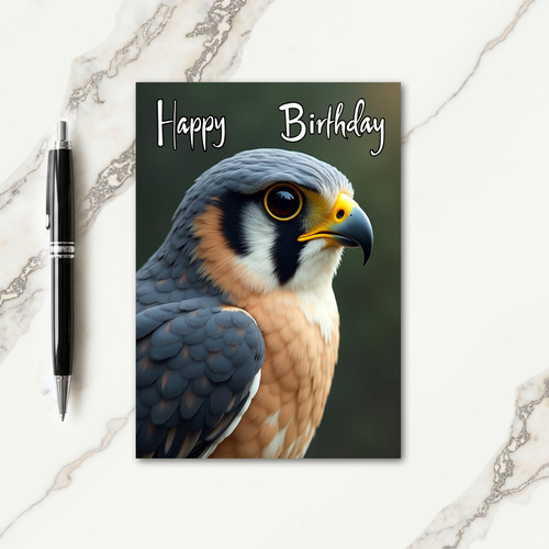 Majestic Bird Birthday Card