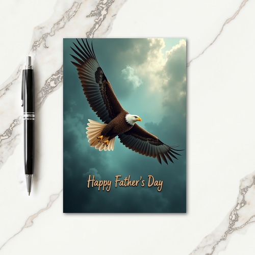 Majestic Bird Fathers Day Card