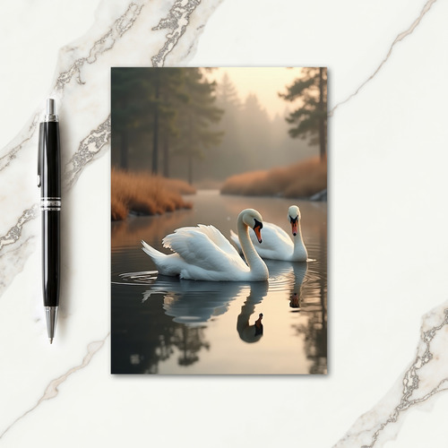 Majestic Birds Christmas Card