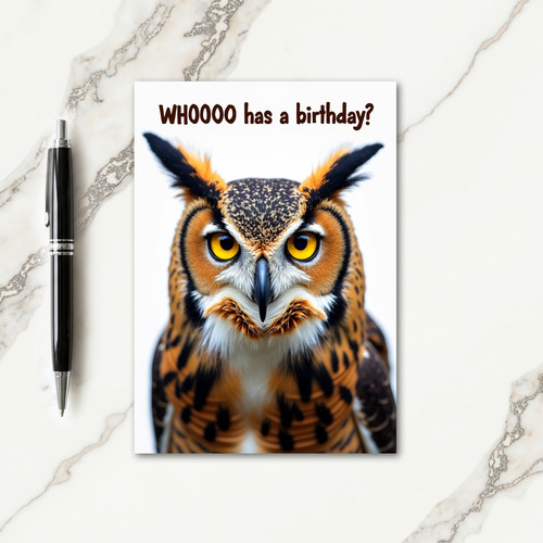 Majestic Birthday Card