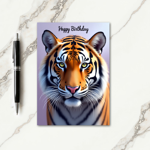 Majestic Cat Celebration Card