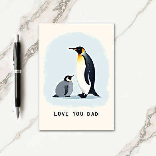 Majestic Fathers Day Card