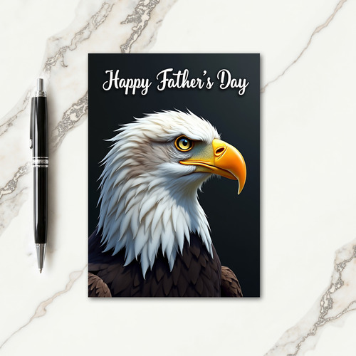 Majestic Fathers Day Falcon Card
