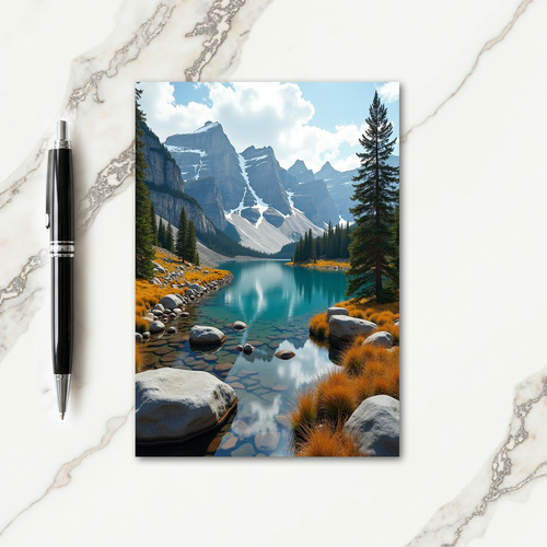 Majestic Fathers Day Lake Card