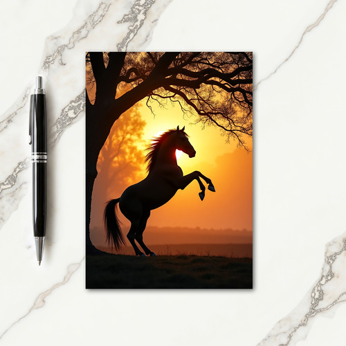 Majestic Fathers Day Steed Card